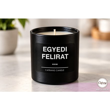 *** Egyedi feliratos gyertya a saját feliratoddal***