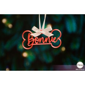 K4 Egyedi karácsonyfa dísz, Csont