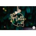 K10 Egyedi karácsonyfa dísz, Mancsok és csont