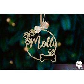 K10 Egyedi karácsonyfa dísz, Mancsok és csont