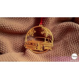 VW Golf 2 karácsonyfadísz