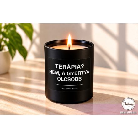 Terápia? Nem, a gyertya olcsóbb
