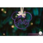 K8 Egyedi karácsonyfa dísz, Minnie