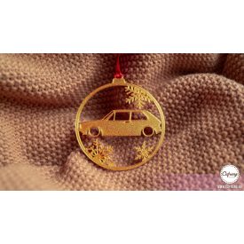 VW Golf 1 karácsonyfadísz