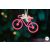 Biciklis karácsonyfadísz