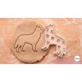 Németjuhász körvonal