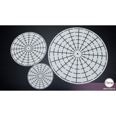 Mandala stencil forma