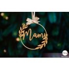 K21 Egyedi karácsonyfa dísz, Leveles kör