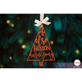 K25 Egyedi karácsonyfa dísz, Első közös karácsony