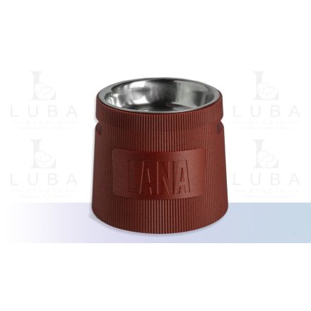 LUBA rib Kutya & Macska etető/itató tál 